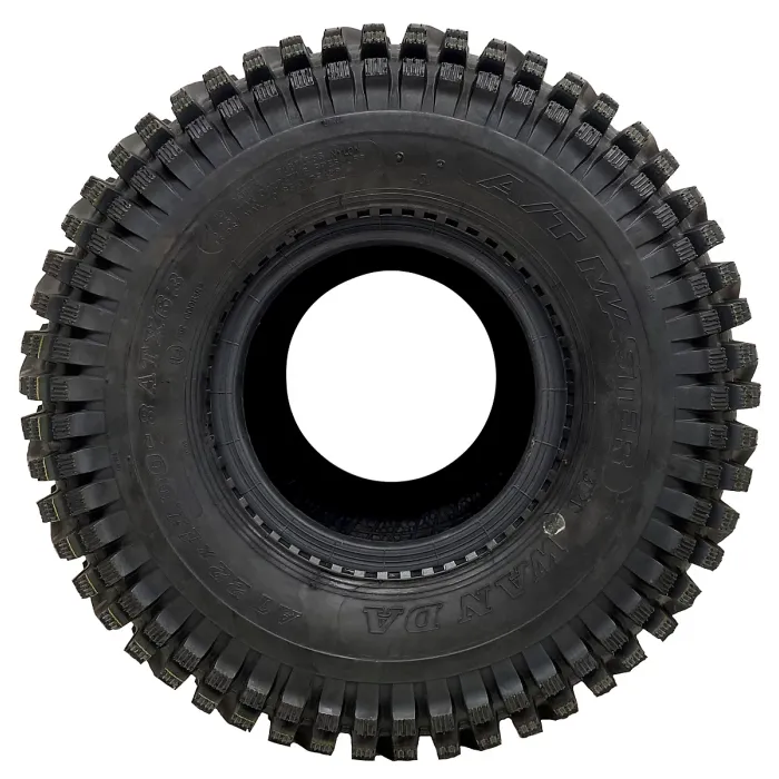 22x11.00-8 ATV Quad Tyres Wanda P308 Knobby Open Centre Road Legal (Set of 2)