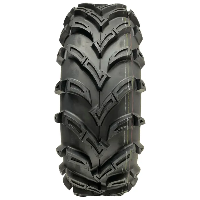 25x8.00-12 ATV Quad Tyres 6ply 14psi Wanda P377 Road Legal Tires 65J (Set of 2)