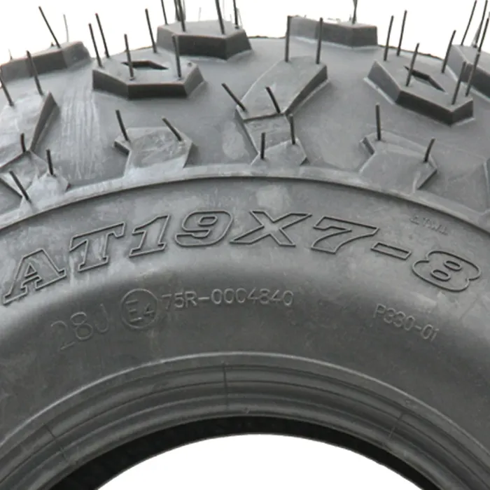 19x7.00-8 quad ATV tyre Wanda P330 19x7-8 ATV E marked road legal quad tyres