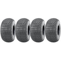 22x11.00-8 Knobby ATV tyre, Quad trailer tyres 22 11 8 tire 4 ply P322, set of 4