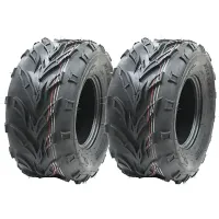 18x9.50-8 ATV tyres Quad trailer 18 950 8 tires Dirt trail road legal, set of 2.