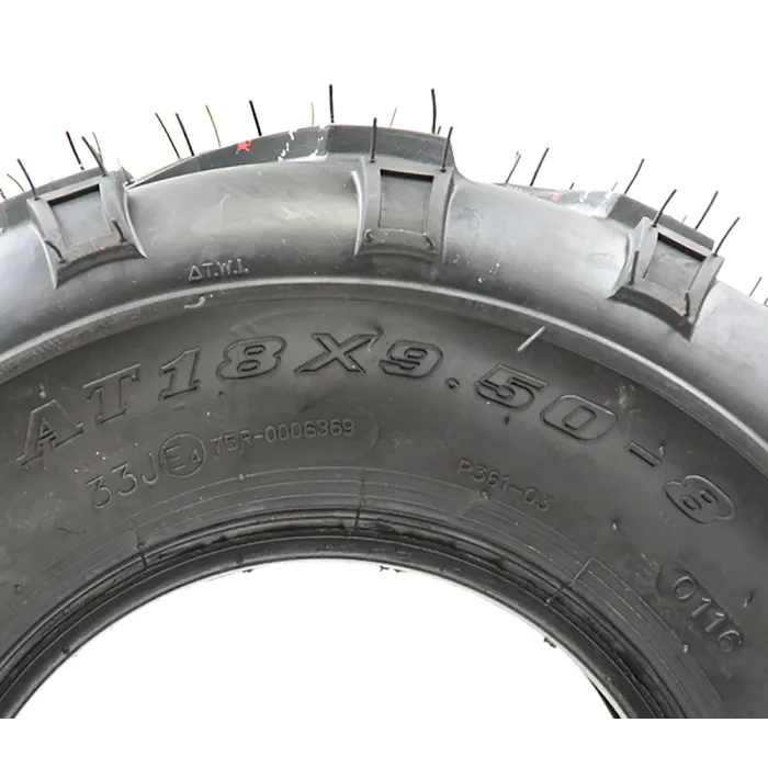 18x9.50-8 ATV quad tyres, trailer 18 950 8 tire Dirt trail road legal, Set of 4.