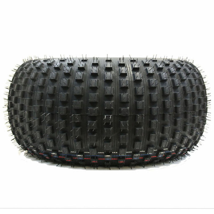 22x11.00-8 knobby tyre on ball bearing rim - ATV trailer - quad wheel Wanda P323