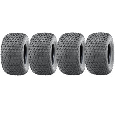 22x11.00-8 Knobby ATV tyre, Quad trailer 22 11 8 tire 4 ply heavy duty, set of 4