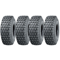 4.10/3.50-6 tyre, for hand cart, truck, mower, implement, washer tire - set of 4