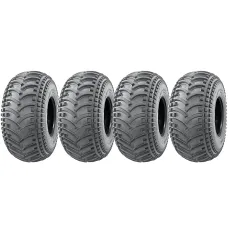 22x11.00-8 ATV Quad Tyres Tubeless Wanda P308 E-Marked Road Legal (Set of 4)