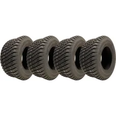 16x6.50-8 Lawnmower Tyres 4ply Turf Grass Wanda P332 Road Legal 280kg (Set of 4)