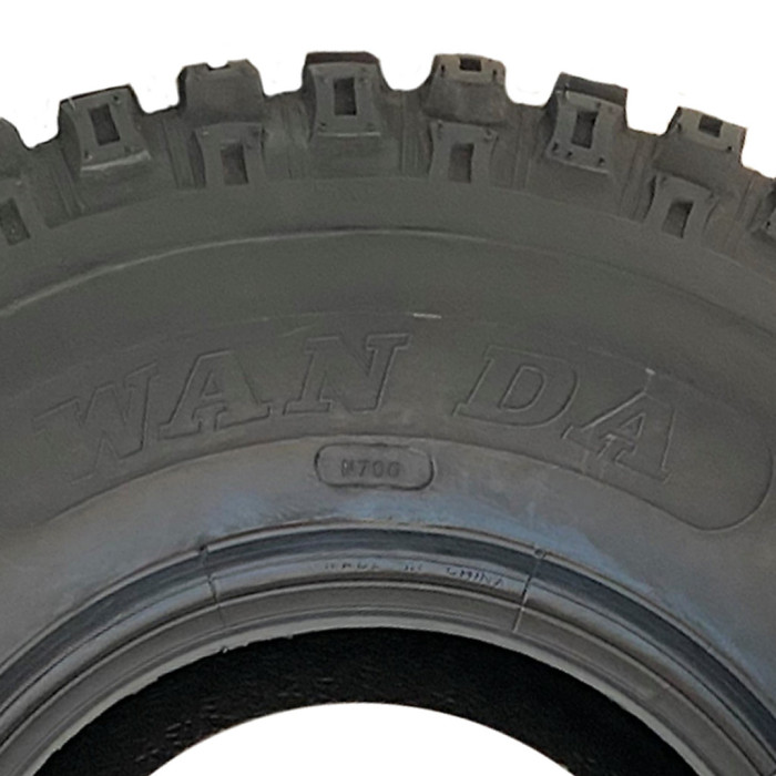 18x9.50-8 Knobby ATV Quad Trailer Tyres 4ply Wanda P322 Tubeless Tire (Set of 4)