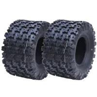 20x11.00-9 Slasher ATV quad tyres, 20 11-9 6 ply Wanda road legal WP02, Set of 2