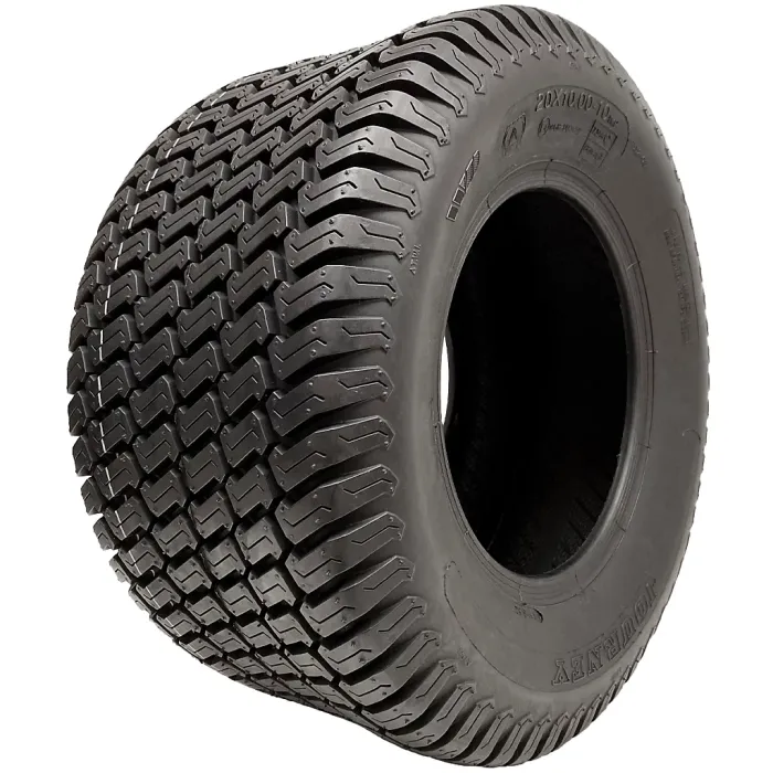 20x10.00-10 Lawnmower Tyre 4ply Multi Turf Grass Wanda P332 E-Marked Road Legal