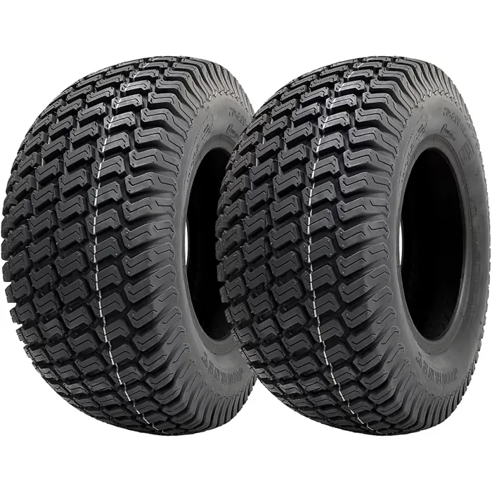 20x8.00-10 Lawnmower Grass Tyres Wanda P332 Turf E-Marked Road Legal (Set of 2)