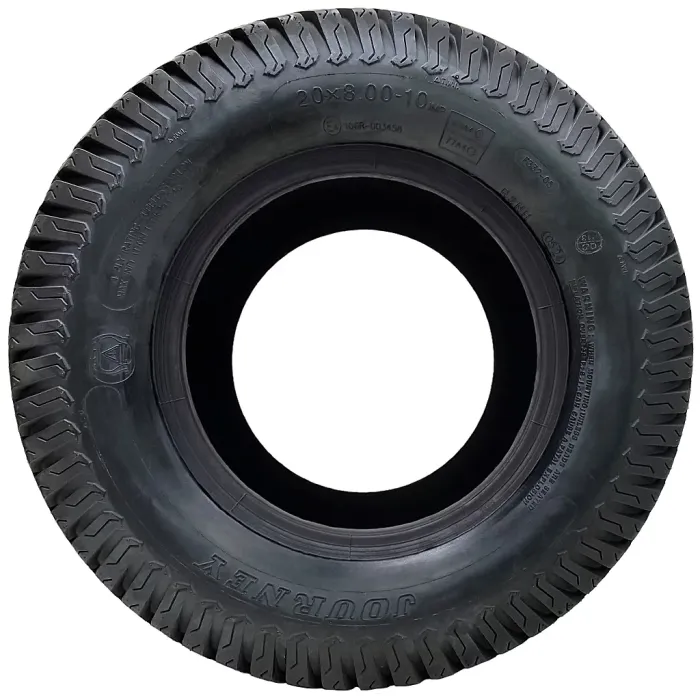 20x8.00-10 Lawnmower Grass Turf Tyre Wanda P332 Tubeless E-Marked Road Legal A4