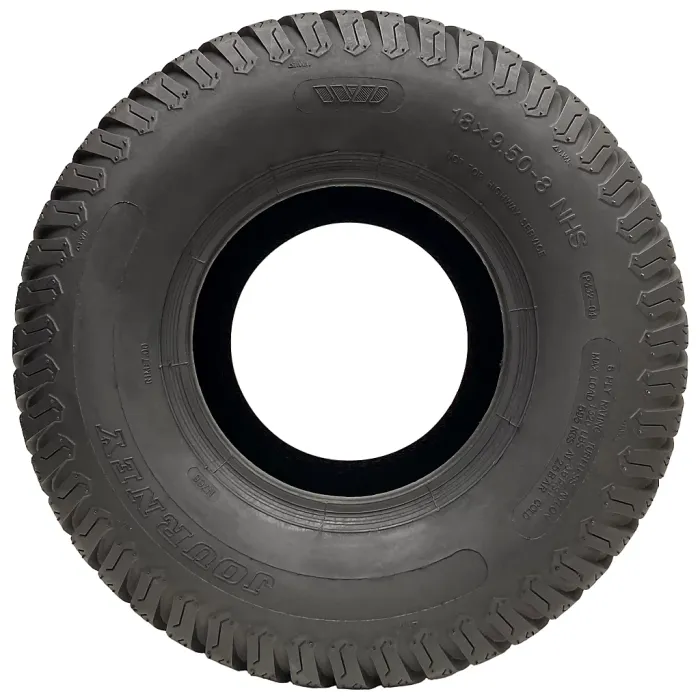 18x9.50-8 Lawnmower Grass Multi Turf Tyre 6ply Tubeless Wanda P332 Pattern 595kg