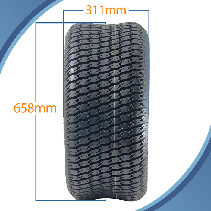 25x12.00-9 Grass Tyre 4ply for John Deere Gator Mower Utility Journey P532 830kg