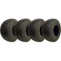 18x8.50-8 Lawnmower Tyre 4ply Multi Turf Grass Wanda P332 Road Legal (Set of 4)