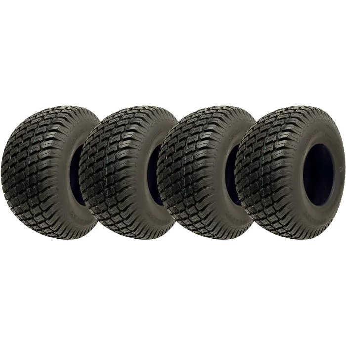 18x8.50-8 Lawnmower Tyre 4ply Multi Turf Grass Wanda P332 Road Legal (Set of 4)