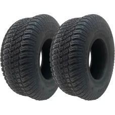 11x4.00-5 Lawnmower Grass Multi Turf Tyres 4ply Tubeless Wanda P332 (Set of 2)