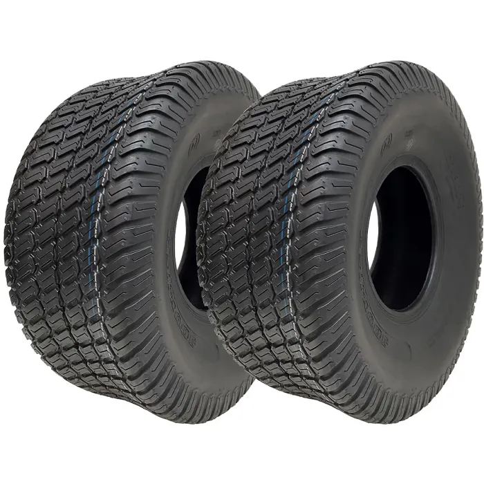 20x8.00-8 Lawnmower Grass Tyres 4ply Multi Turf Ride On Wanda P332 (Set of 2)