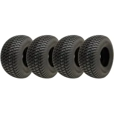20x10.00-8 Lawnmower Grass Turf Tyres 4ply Wanda P332 Road Legal (Set of 4)