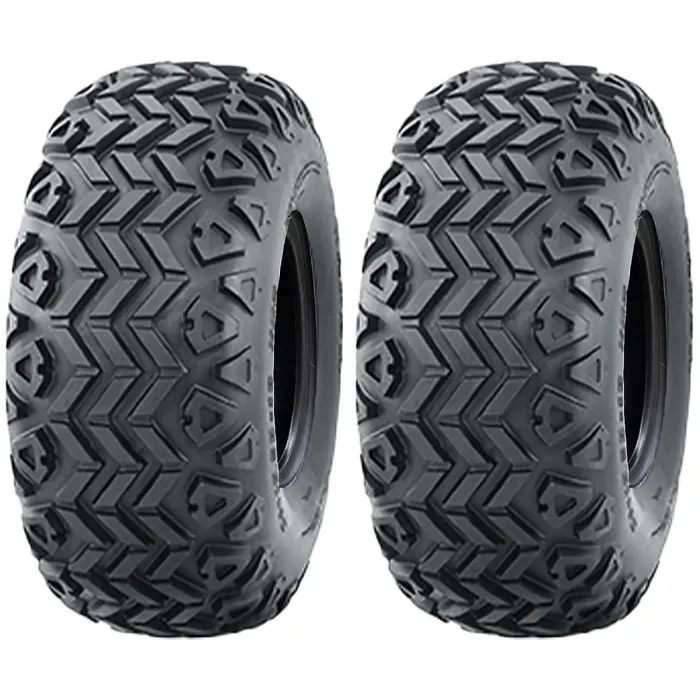 22.5x10.00-8 Utility ATV Gator Tyres P3026B Grass Mower 4ply Tubeless (Set of 2)