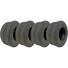 13x5.00-6 Lawnmower Grass Tyre Wanda P332 Multi Turf 4 ply Road Legal (Set of 4)