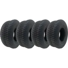 11x4.00-5 Lawnmower Grass Multi Turf Tyres 4ply Tubeless Wanda P332 (Set of 4)