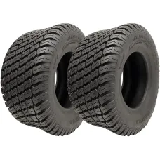 16x7.50-8 Grass Tyres 4ply Wanda P332 Turf Ride On Lawnmower Tires (Set of 2)