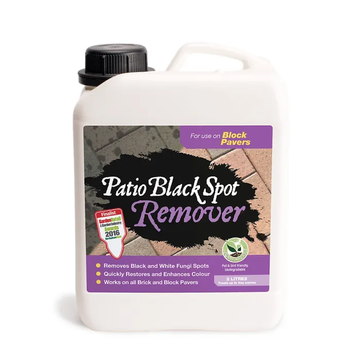 Patio Black Spot Remover For Block Paving 2 Litre