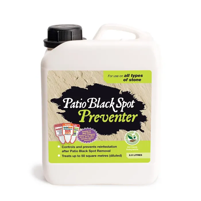 Patio Black Spot Preventer For All Stone Types 2.5 Litre
