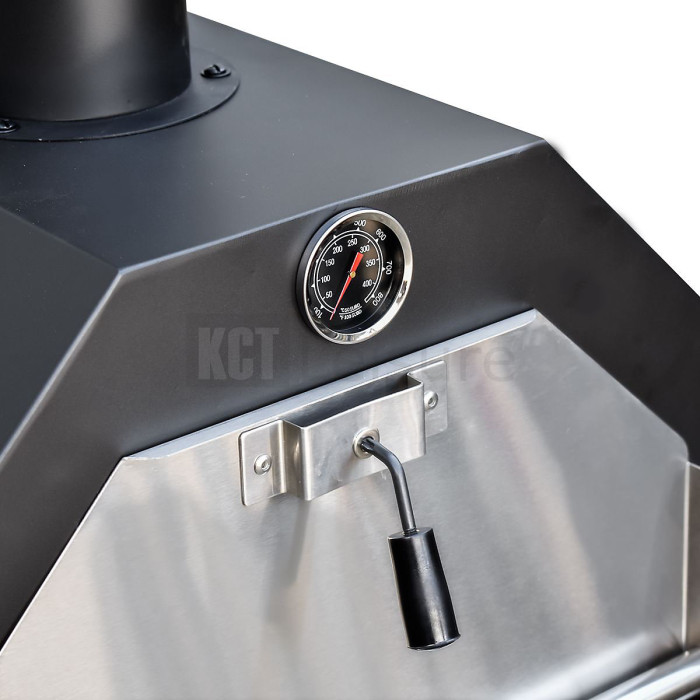KCT Outdoor Pizza Oven BBQ Smoker with Tool Kit
