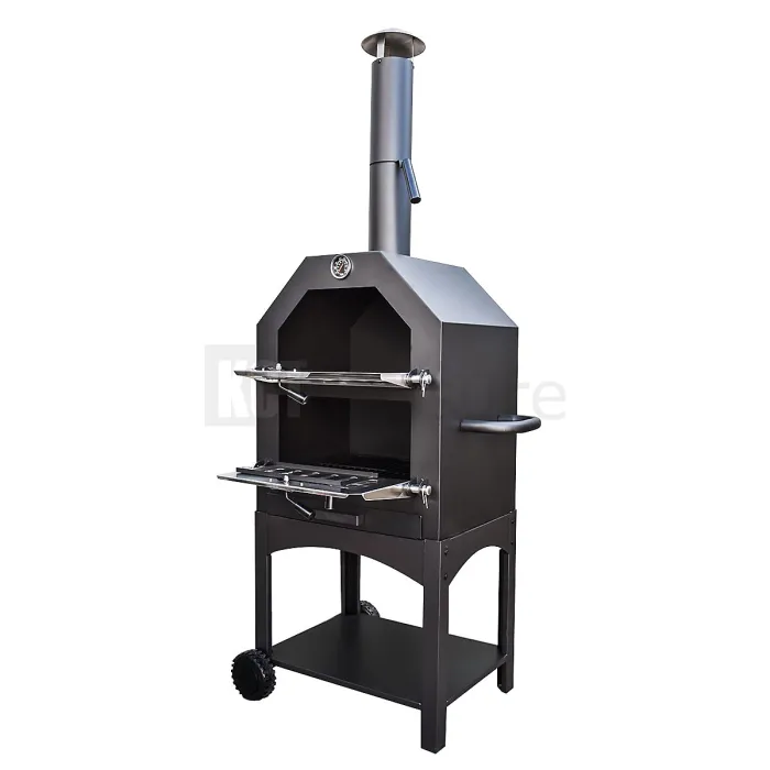 KCT Outdoor Pizza Oven BBQ Smoker with Tool Kit