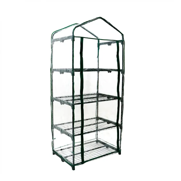 Oypla Replacement Spare PVC Cover for 4 Tier Mini Growhouse Garden Greenhouse