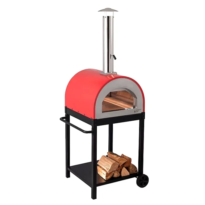 Alfresco Chef - Naples Wood Fired Outdoor Pizza Oven - Perfect for Garden Cooking and BBQs