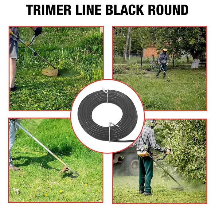 Strimmer Line Black Star 2.4 mm x 15m Strimmer Wire