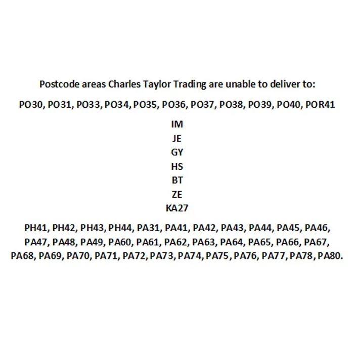 Charles Taylor Six Seater Burghley Deluxe Set