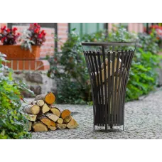 Cook King Flame Steel Fire Basket