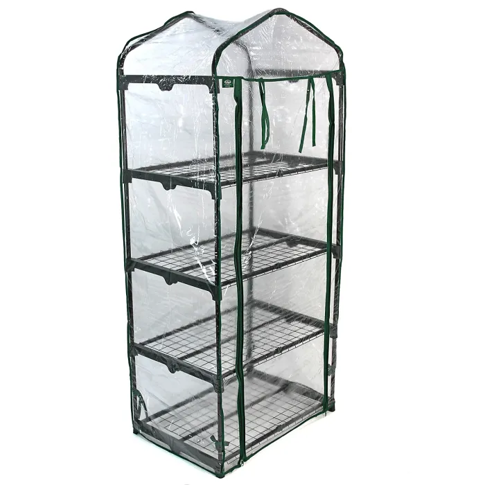4 Tier Mini Greenhouse With PVC Cover