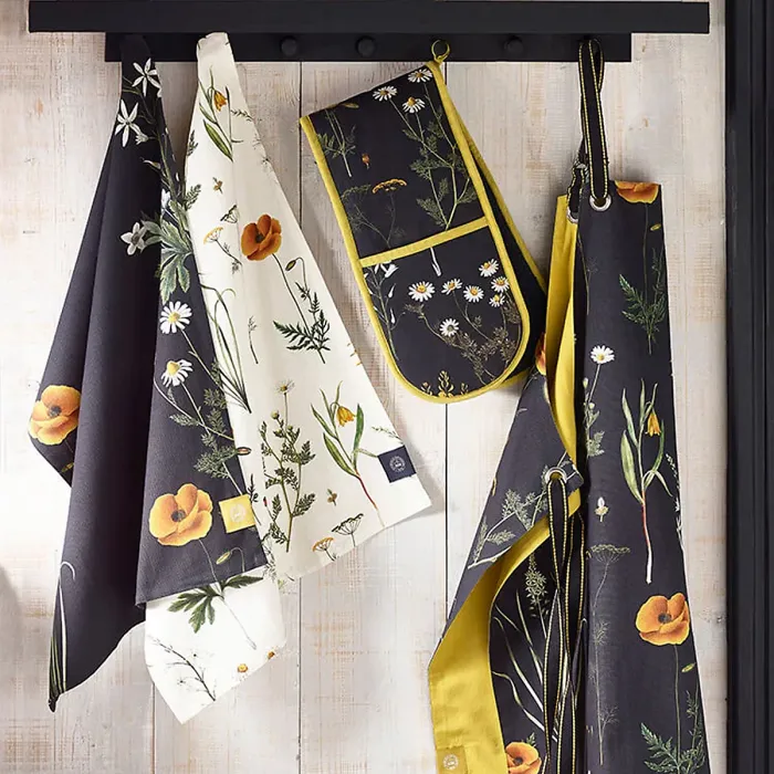 Kew Gardens Cotton Wild Floral Apron