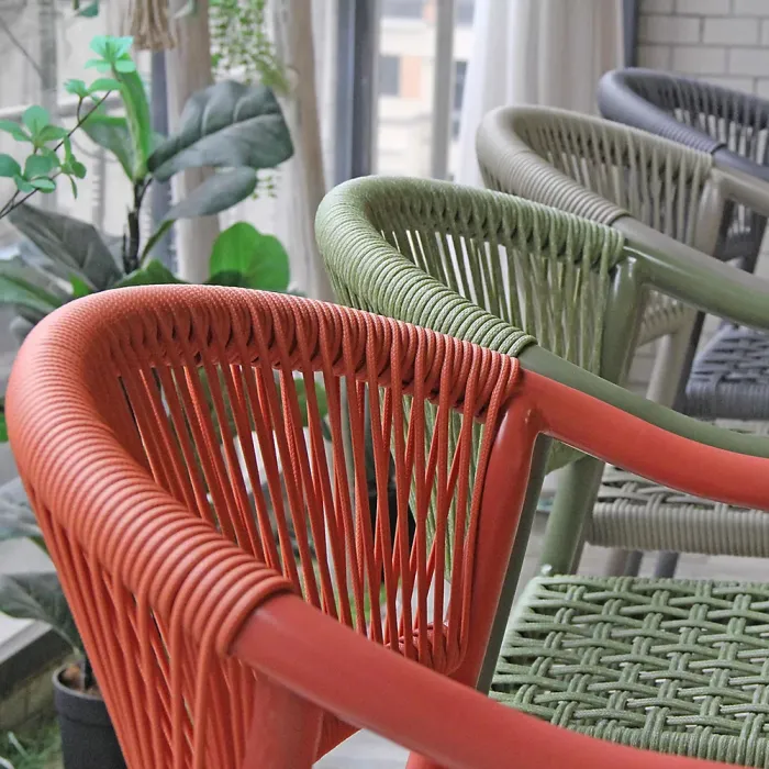 RATTAN CORNER RAISING TABLE DINING COFFEE WICKER GARDEN OUTDOOR FURNITURE GREY