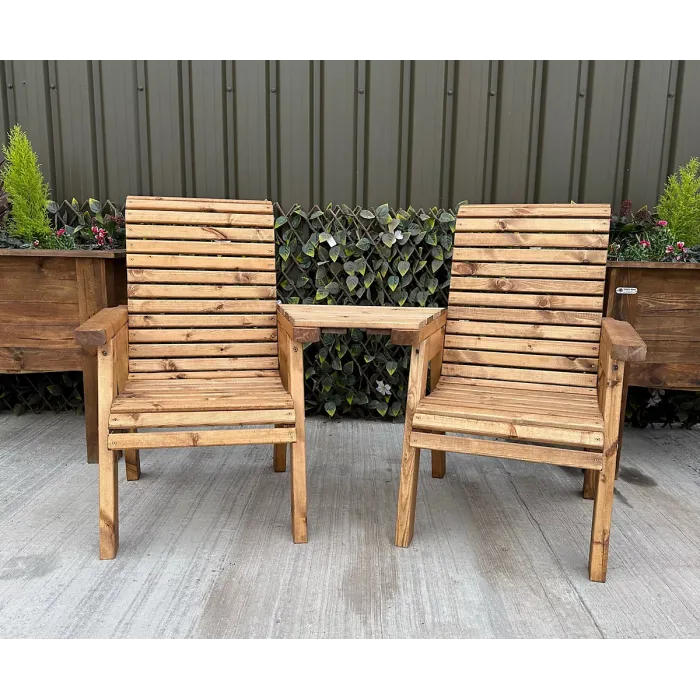 Simply Wood Churchill Love Seat