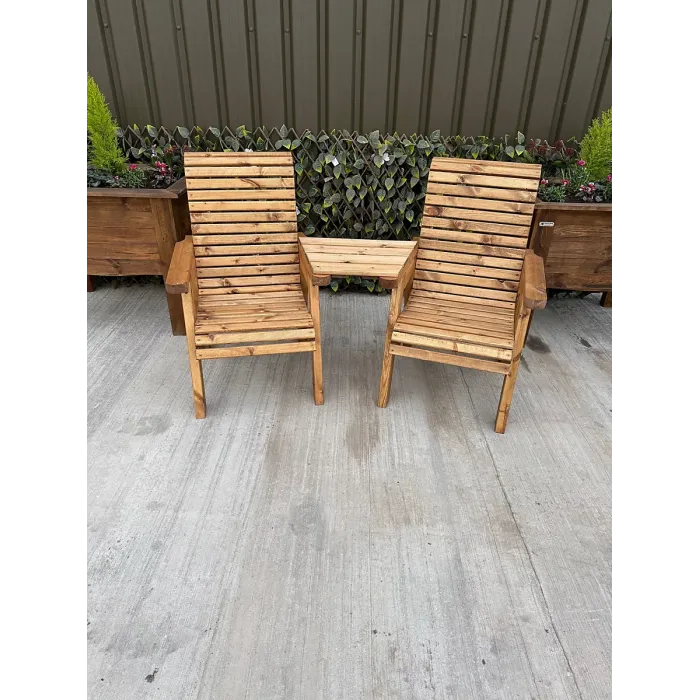 Simply Wood Churchill Love Seat