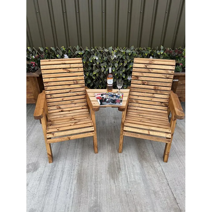 Simply Wood Churchill Love Seat