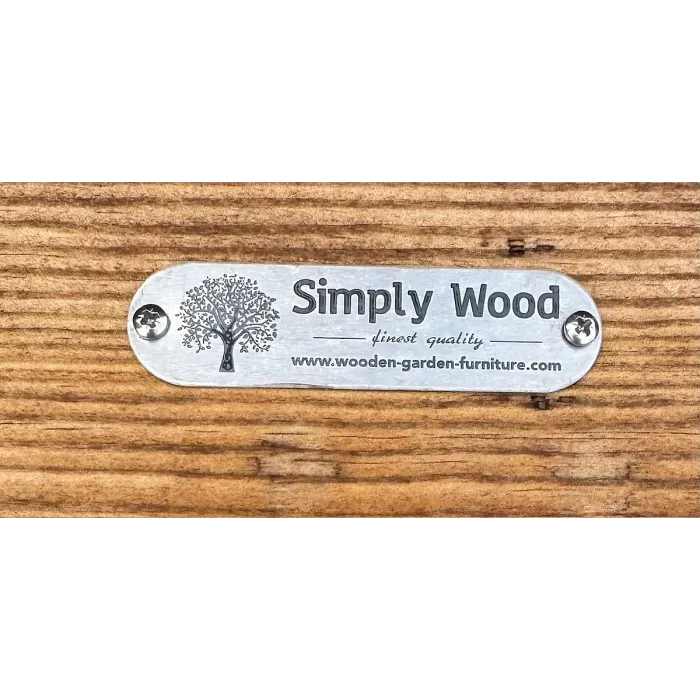 Simply Wood Churchill Love Seat