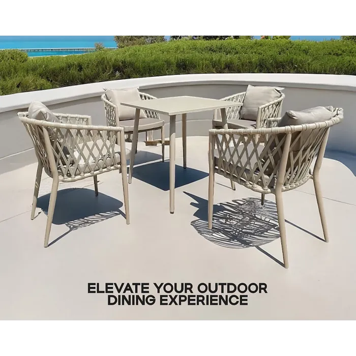 Roho Cadiz patio dining table and chairs