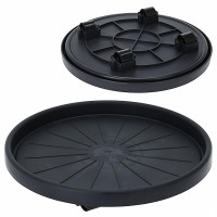 GEEZY Plant Trolley Pot Stand Caddy On Wheels Flower Garden Indoor Outdoor Movable