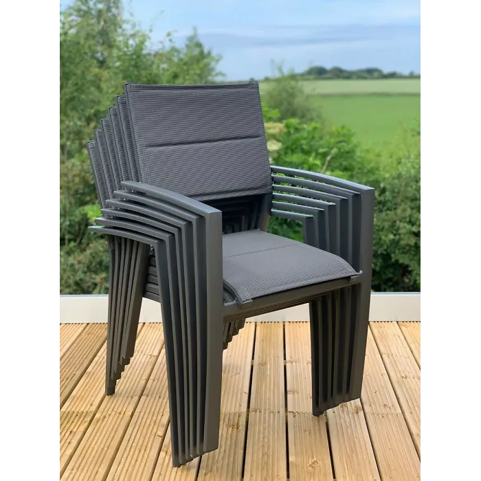 Garden Store Direct Sydney 6 Seat Aluminium Rectangular Dining Set