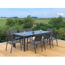 Garden Store Direct Sydney 8 Seat Aluminium Dining Set