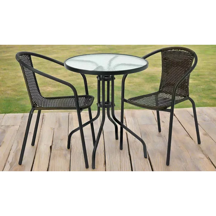 Garden Store Direct Tasmania 3 Piece Bistro Set
