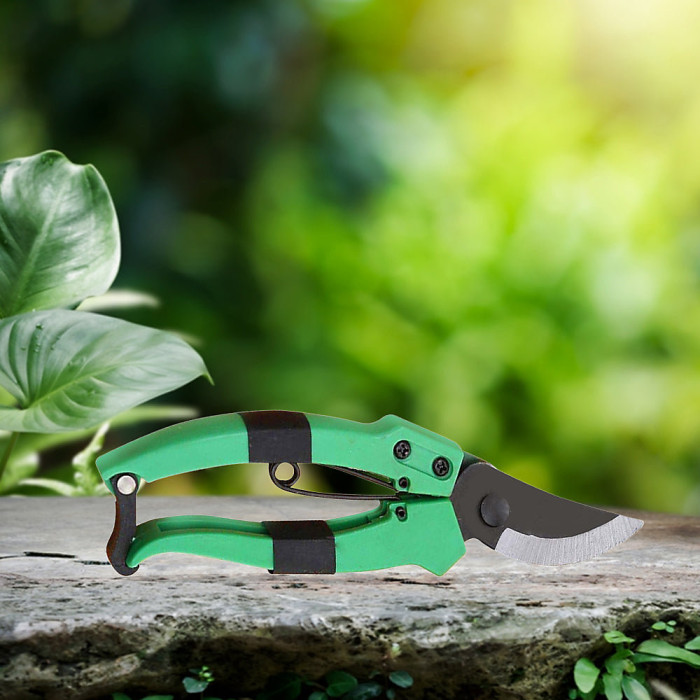 Heavy Duty Bypass Secateurs Garden Pruners Pruning Shears Hand Tool Plant Cutter