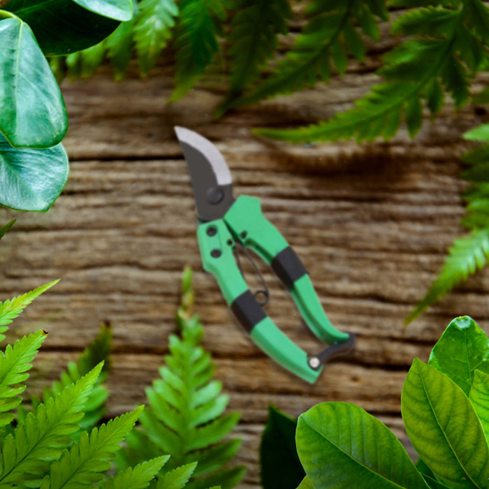 Heavy Duty Bypass Secateurs Garden Pruners Pruning Shears Hand Tool Plant Cutter